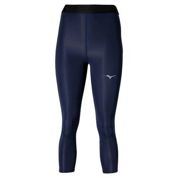 Mizuno Core Impulse Mallas para correr Mujeres-azul