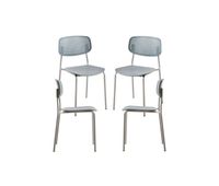 pack 4 sillas piki - gris
