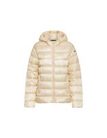 chaqueta champion hooded polyfilled beige