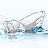 audifonos deportivos doogee boneair con conduccion osea para natacion resistentes al agua ip68 con microfono para llamadas y musica 64gb inalambricos