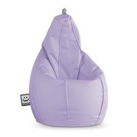 puff pera polipiel  lavanda happers xl