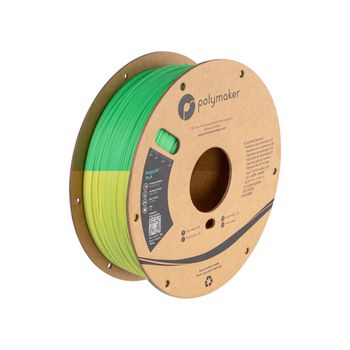 PLA PolyLite Polymaker Temperature Color Change Green/Lime (Verde y Lima) 1.75 mm