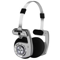 auriculares h1pro bluetooth retro de acero inoxidable auriculares de doble bobina dinamica de 36 mm diseno telescopico a