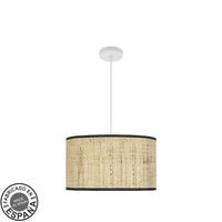 colgante moda 2xe27 blancocanizo oscuro regx40x40cm cdifusor