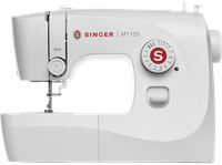 maquina de coser - singer m1155 full size 14 tipos puntadas ojalado automatico blanco
