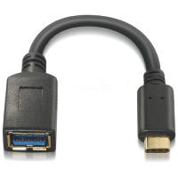nanocable cable usb 31 tipo c a usb tipo a machohembra 15cm negro
