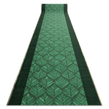 Runner Antideslizante Liście Hojas, Verde Chicle 80cm 80x790 Cm