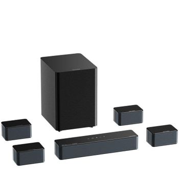 Barra de sonido Ultimea Poseidon D80 Boom Bluetooth HDMI 500W Dolby Atmos 7.1