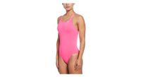 traje de bano nike swim fastback rosa  mujer