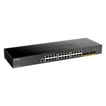 Switch D-Link DGS-1250-28X 24 Puertos Gigabit 4 SFP+ 10G Gestión Avanzada