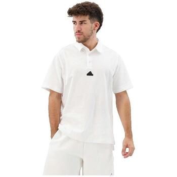 adidas Polo Polo manches courtes Z.N.E. Premium blanc para hombre