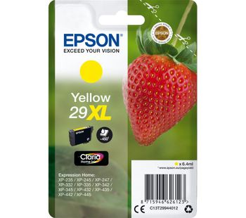 EPSON 29XL Strawberry Yellow Ink Cartridge, Yellow