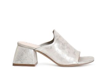 zapatilla ante laminado light gold
