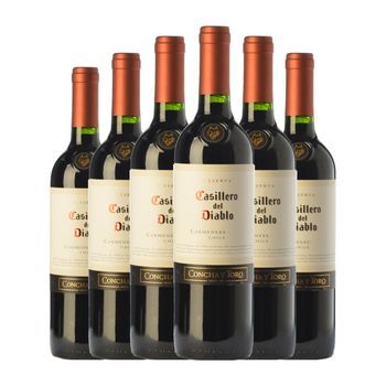 Concha Y Toro Vino Tinto Casillero Del Diablo Valle Crianza 75 Cl 13.5% Vol. (pack De 6 Unidades)