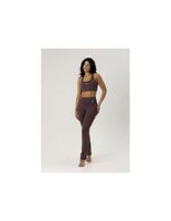 mallas de fitness ditchill legging regular comfy mujer beringela