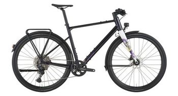 Bicicleta de viaje bergamont grandurance fb 10 eq shimano cues 11v 700 mm negro