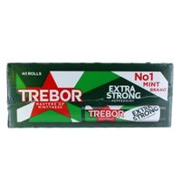 trebor ex strong mint roll - 40 x 40g