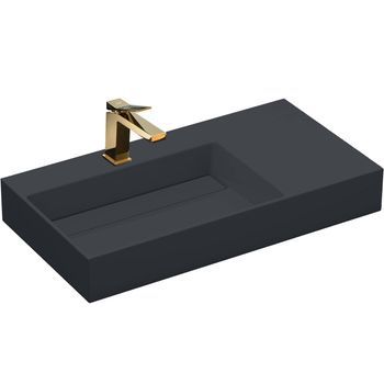 Lavabo Sobre Encimera Rea Archi 90 Grey