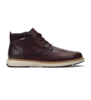 Pikolinos para hombre. M8D-8050C1 Botines de Piel Bilbao marrón (41), Plano, Cremallera, Casual