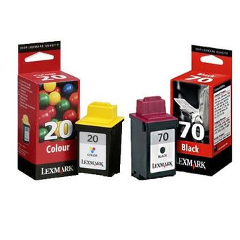 Original Multipack Lexmark Pro X85 Printer Ink Cartridges (2 Pack) -12A1970