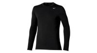 maillot de manga larga mizuno core impulse negro  hombre