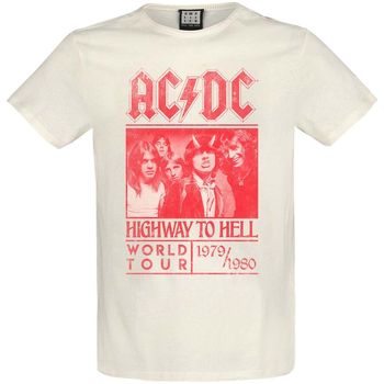 Amplified Clothing Tops y Camisetas Highway To Hell Red Poster para mujer