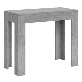 Consola Extensible 90x42/302 Cm Bora Cemento