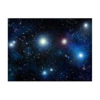 papel pintado 3d - billiones de estrellas claritas 300x231 cm
