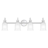 aplique de pared para banos swell 4 luces