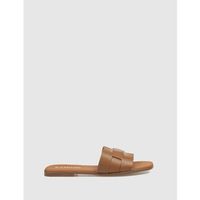 kamome sandalias sandalia maro cuero para mujer