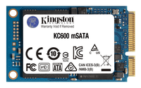kingston disco ssd kc600 sata3 msata de 512 g ssd 512gb msata 550mbs 6gbits serial ata iii