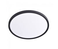 plafon de techo led gein negro cct 3-step dim 24w marca wonderlamp