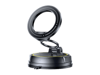 soporte de movil para coche - baseus primetrip vc2 flex ventosa ultrapotente rotacion 360 con brazos amortiguacion universal negro cluster