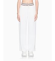ax armani exchange para mujer xw002073af10804u1003 pantalon jogger contrast negro m blanco casual modal