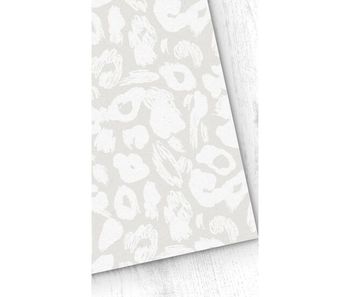 Papel pintado infantil lion plata lionplata - beige - 1 rollo 55 x 300 cm