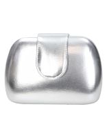 bolso de mano plateado miss sv2407h-9 para boda uni