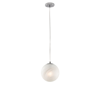 lampara colgante olaf de hierro cromado 1 luz esfera dm20 130 o20 bl294-s1-cr