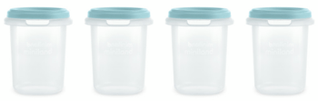 Miniland Set de 4 Herméticos Ocean 250 ml