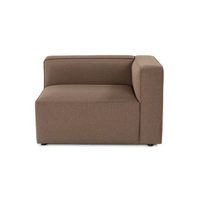 sofa de 1 plaza rincon mora xl 1r marron