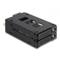 estante movil delock para 2x 25 u2 nvme ssd