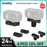 adaptador de liberacion rapida bidireccional smallrig osmo action 6 con sistema de doble bloqueo para dji osmo action 6  nano 5779b