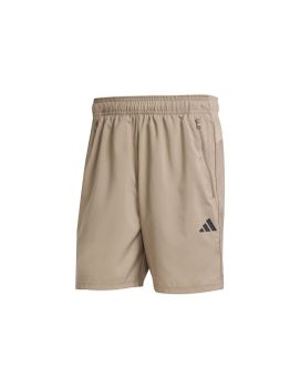 Pantalón de Fitness adidas Training-Es Wv Sho Hombre Beige/Negro
