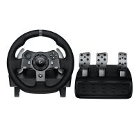 logitech g920 driving force volante y pedales para xbox seriesxbox onepcmac negro