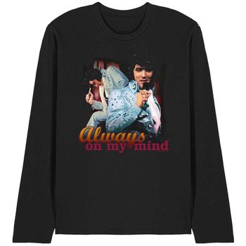 Elvis Presley Camiseta manga larga Always On My Mind para hombre