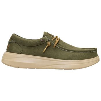 Dude Shoes Zapatillas ZAPATO DUDE WALLY WORN TWILL BURNT HOMBRE para hombre