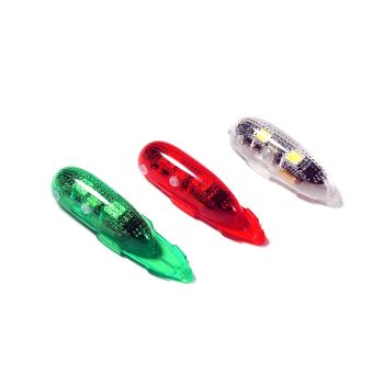 1 conjunto de luz nocturna LED estroboscópica inalámbrica con batería incorporada y control remoto para avión RC