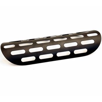 Protector térmico del tubo de escape 185x45mm negro