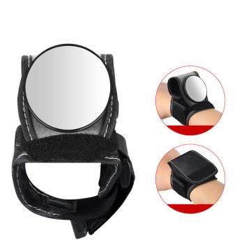 Espejo de bicicleta portátil XANES Espejo de muñeca HD para ciclismo Espejos retrovisores de seguridad MTB Bicicleta de