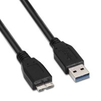 nanocable cable usb 30 tipo a macho a micro usb b macho 2m negro