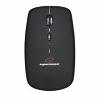 raton esperanza em120k inalambrico rf 1600 dpi negro plata 4 botones